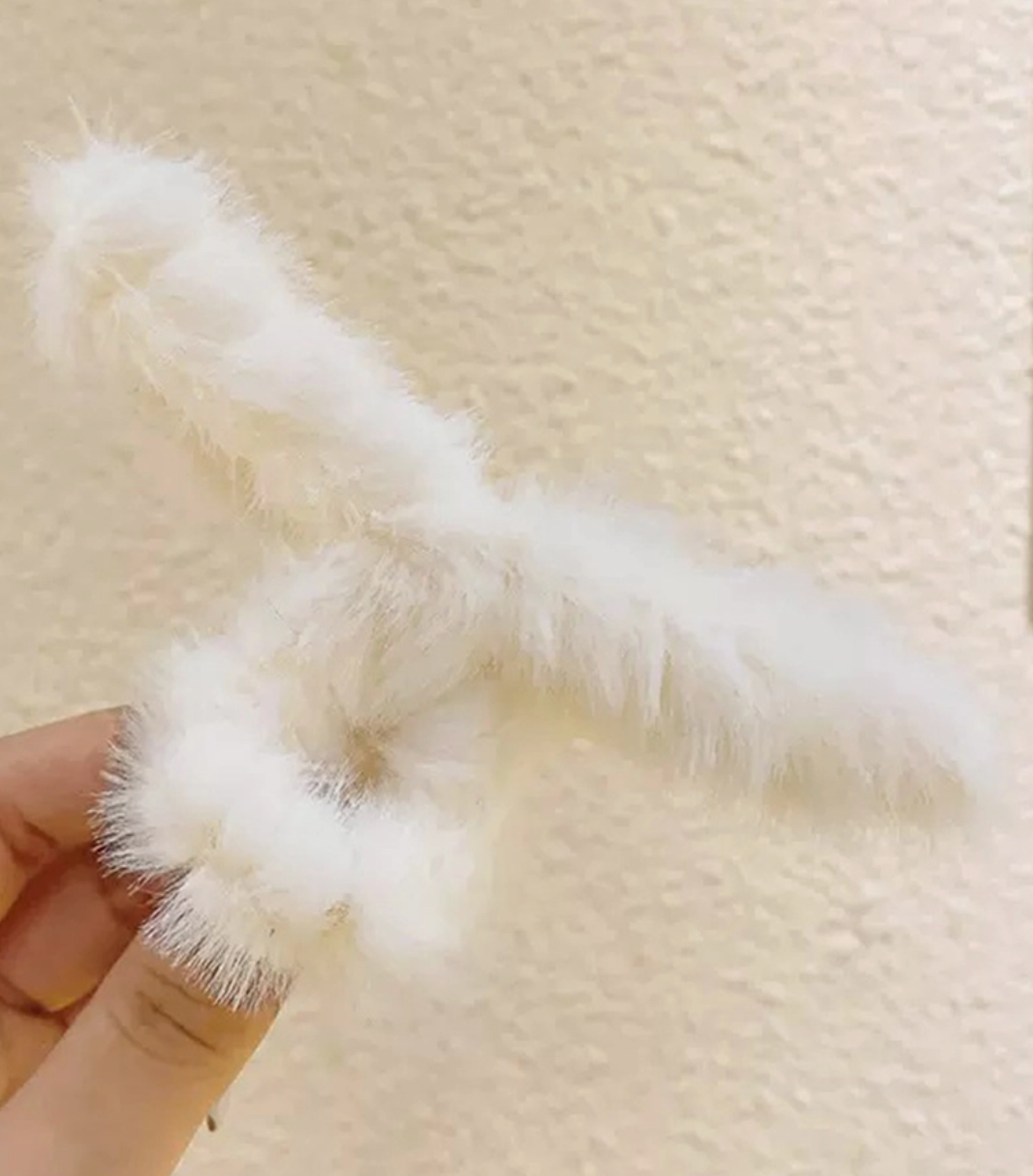 Plush Hair Clip