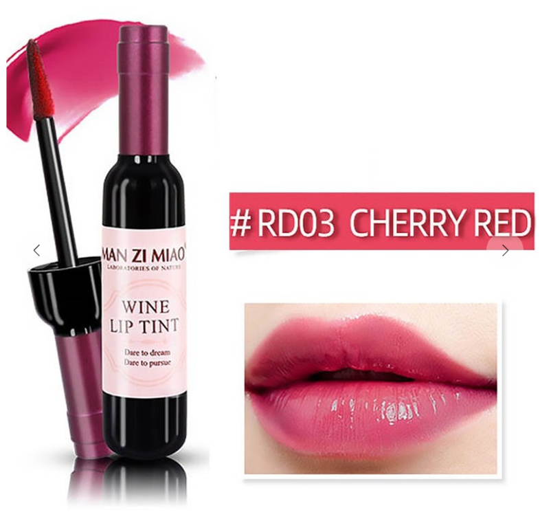 Wine lip tint