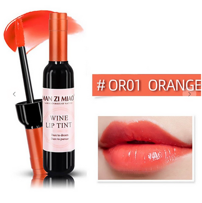 Wine lip tint