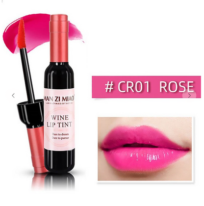 Wine lip tint